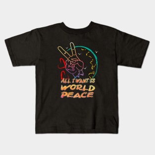 World International Day Of Peace September 21st Kids T-Shirt